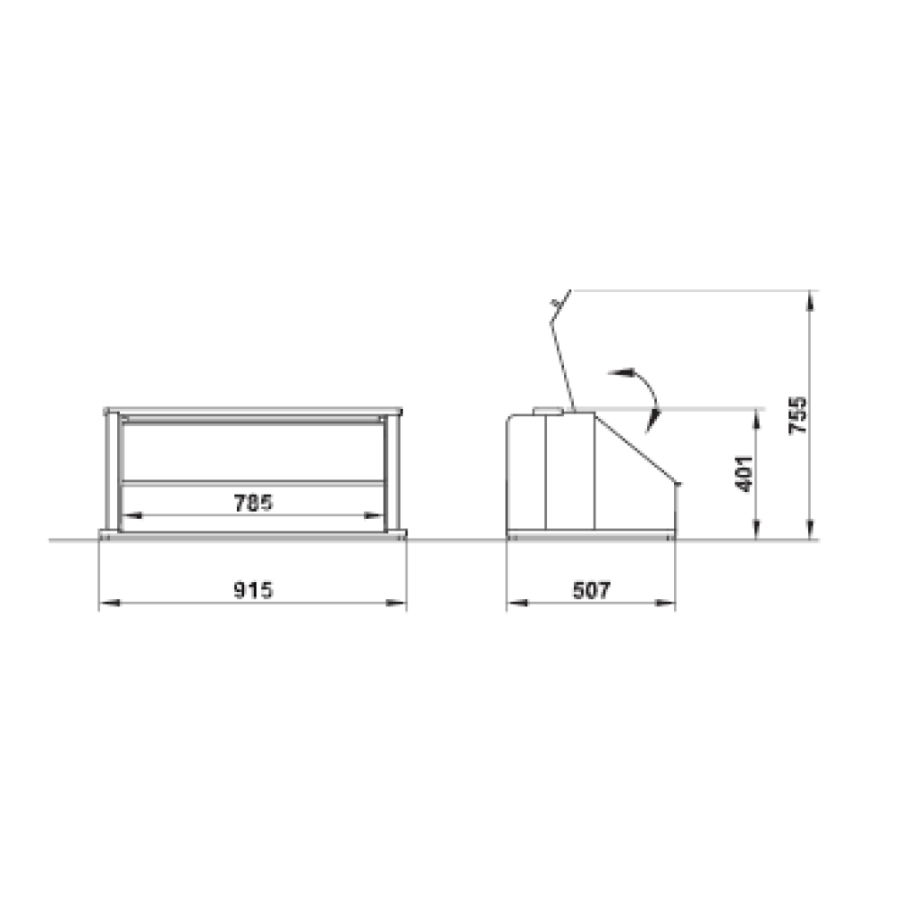 Athena Self-Service Bread Hopper Athena Self-Service Bread Hopper