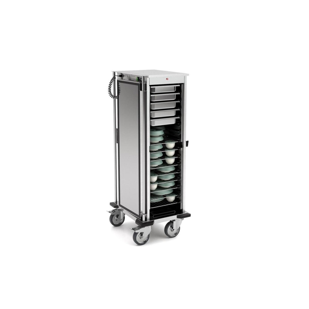 Armoire Chauffante Inox sur Roulettes Thermovega 1 C16