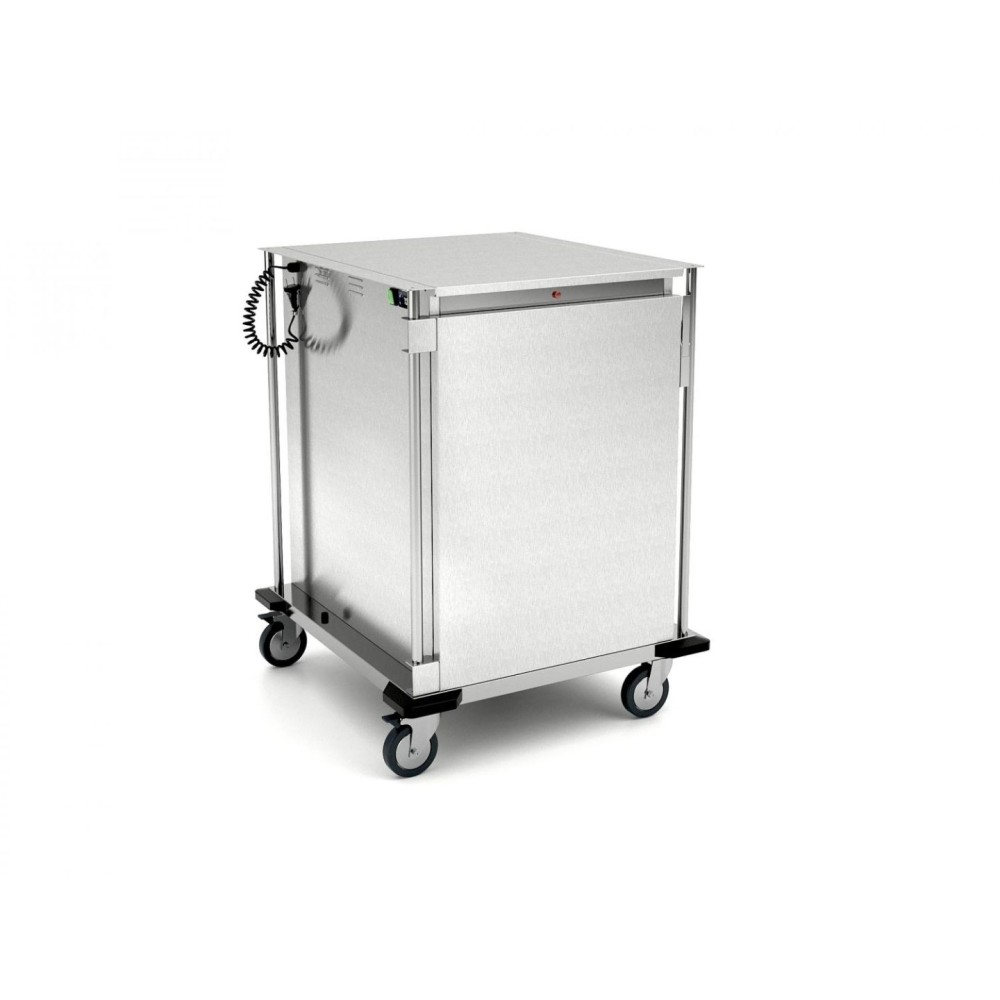 Compact Stainless Steel Hot Cabinet on Wheels Compact Stainless Steel Hot Cabinet on Wheels