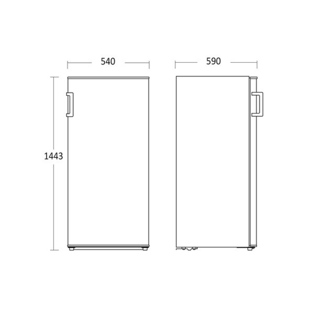 Freezer SFS 209 W Freezer SFS 209 W
