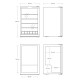 Chilled Coca-Cola Highcube Refrigerator
