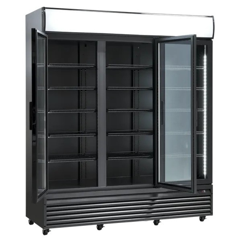 Efficient 3-Door Display Refrigerator SD 1502 BHE Efficient 3-Door Display Refrigerator SD 1502 BHE