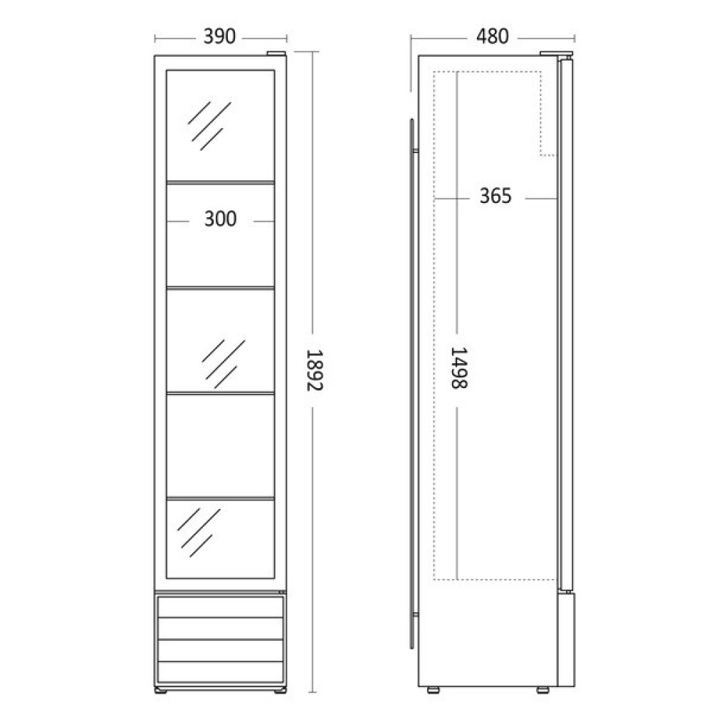 Display cooler SD 226 BE Display cooler SD 226 BE