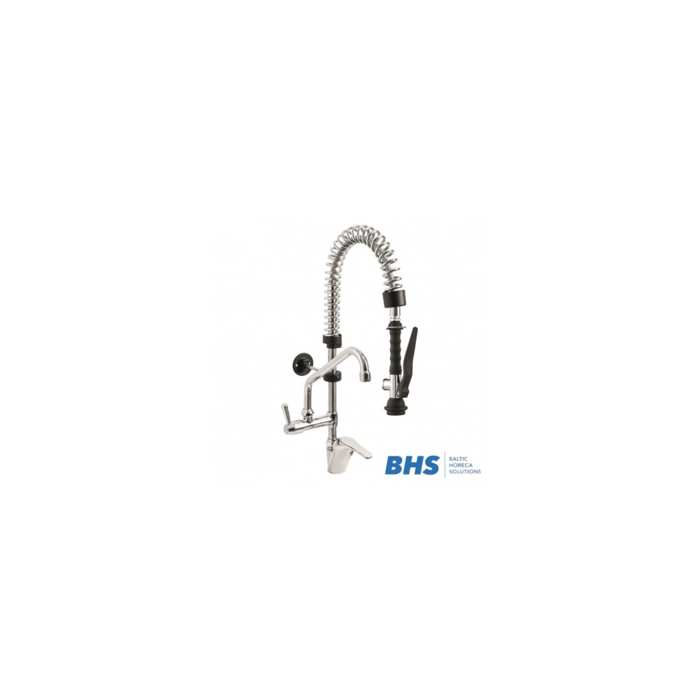 Sleek Mini Pre-Rinse Mixer with Swing Spout