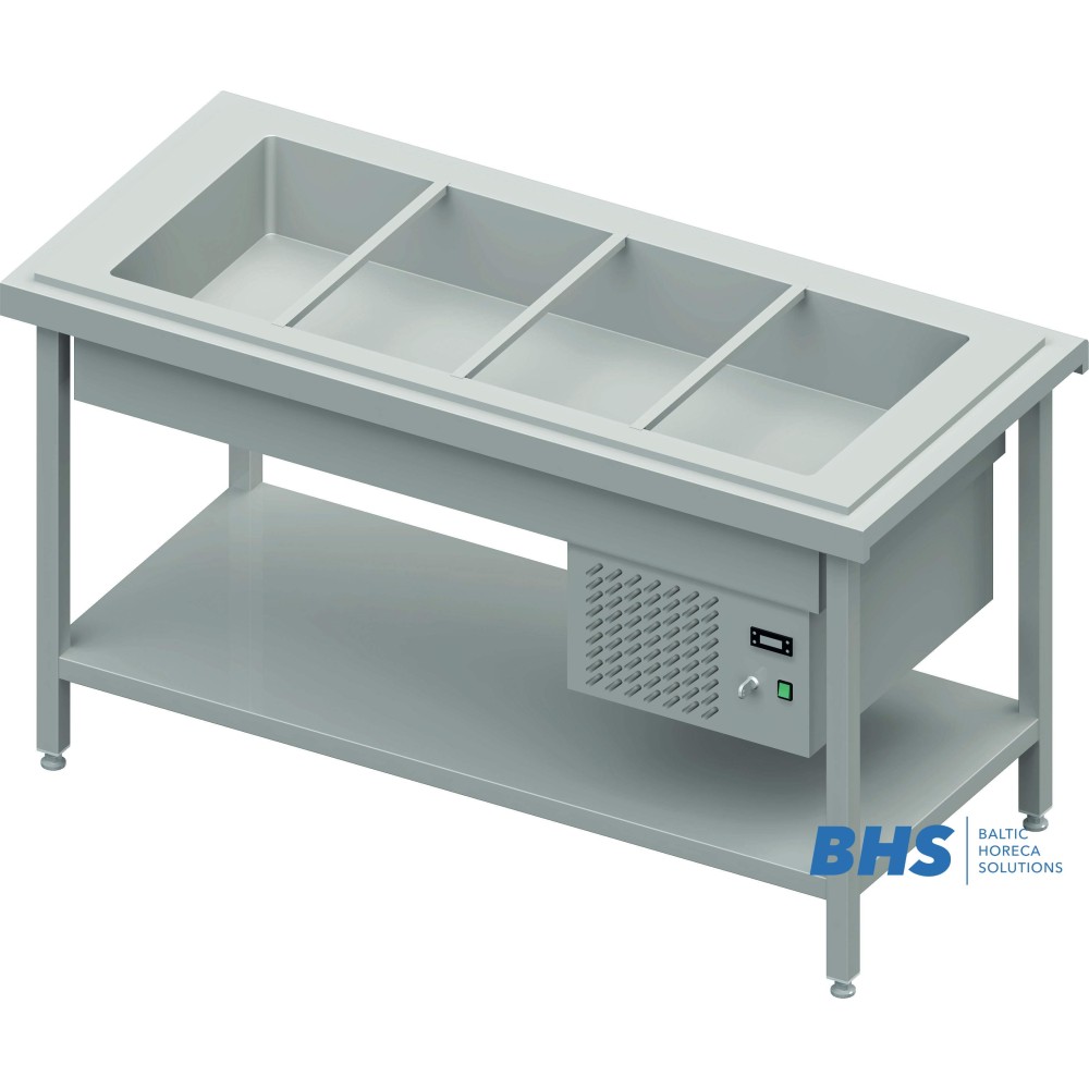 Chafing dish with a spacer 4xGN1/1 Chafing dish with a spacer 4xGN1/1