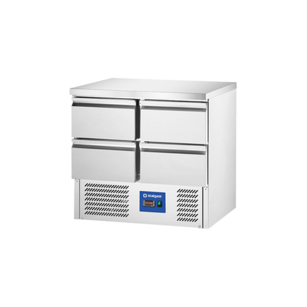 Premium Refrigerated Kitchen Counter with Four Drawers Premium Refrigerated Kitchen Counter with Four Drawers