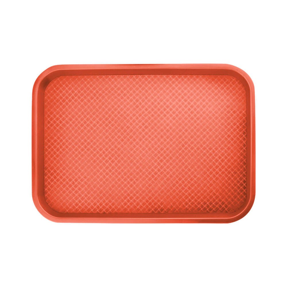 Square tray, red 25x35 cm Square tray, red 25x35 cm