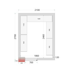 Shelf Rack System Kit CRNF2127