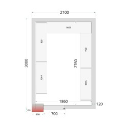 Shelf Rack System Kit CRNF2130