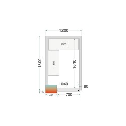 Shelf Rack System Kit CRPF1218