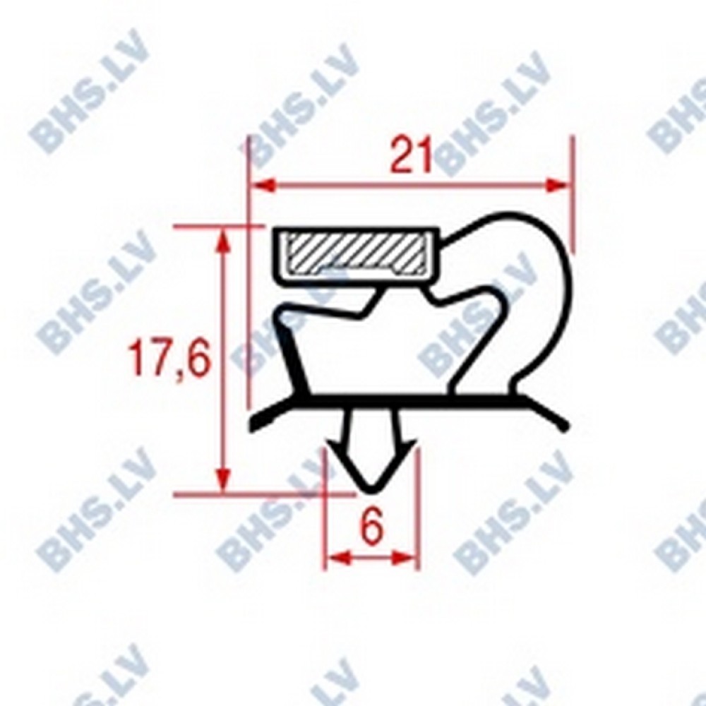 GGUARNIZIONE AD INCASTRO 515x470 mm GGUARNIZIONE AD INCASTRO 515x470 mm