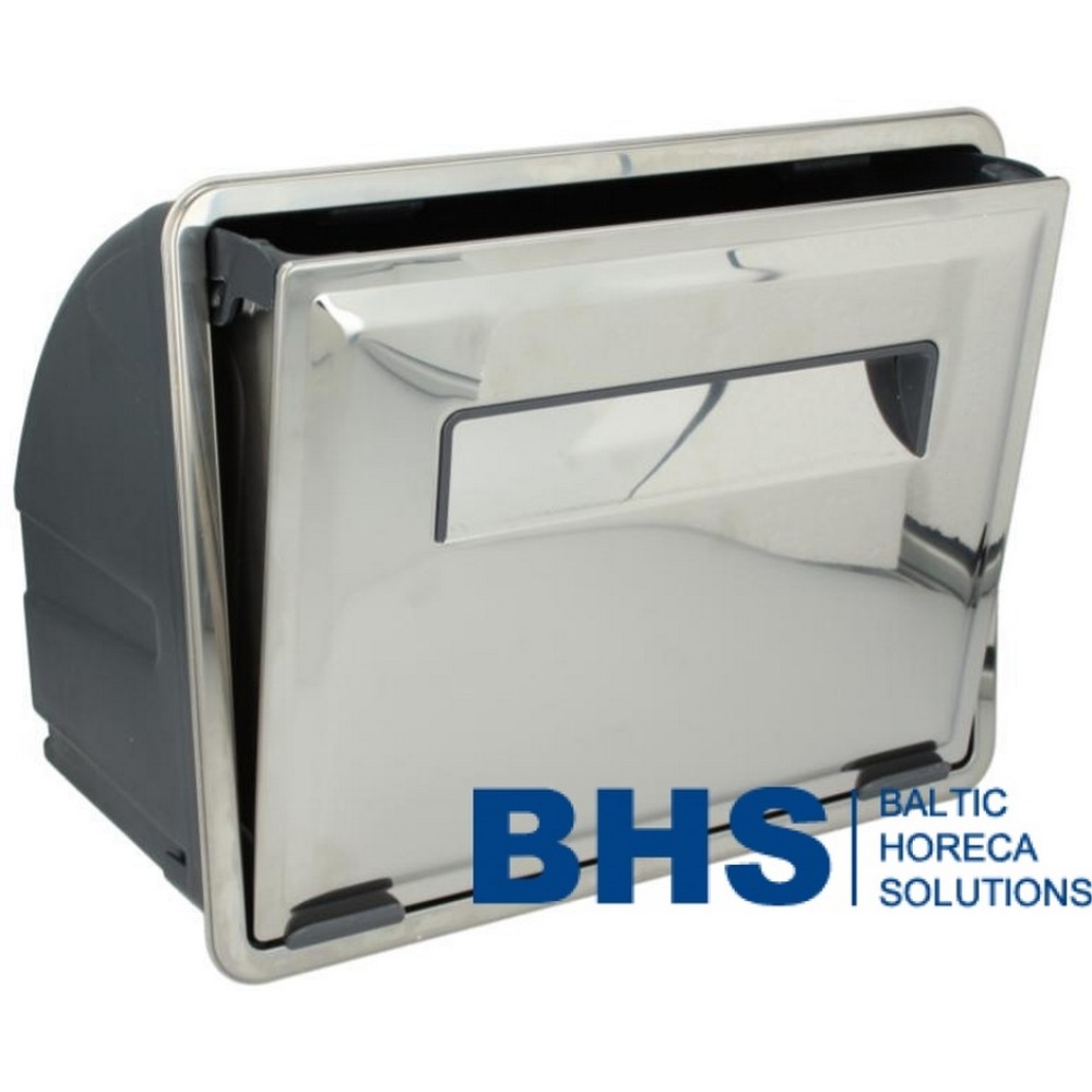 Container for used coffee without rear hole Container for used coffee without rear hole