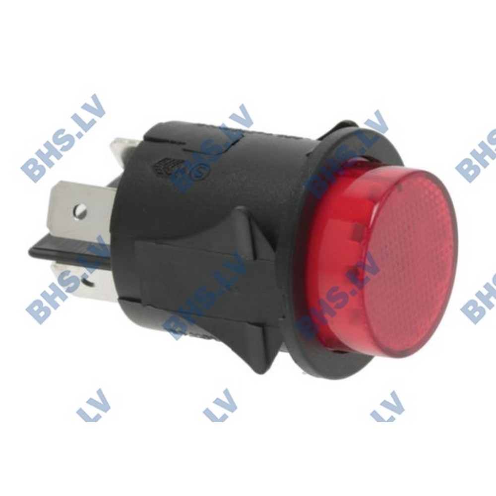 RED BIPOLAR SWITCH 16A 250V RED BIPOLAR SWITCH 16A 250V
