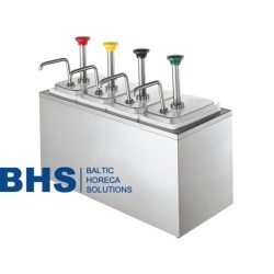 Dispenser with 4 pumps