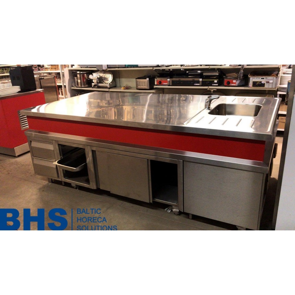 Advanced Refrigerated Counter with Sink