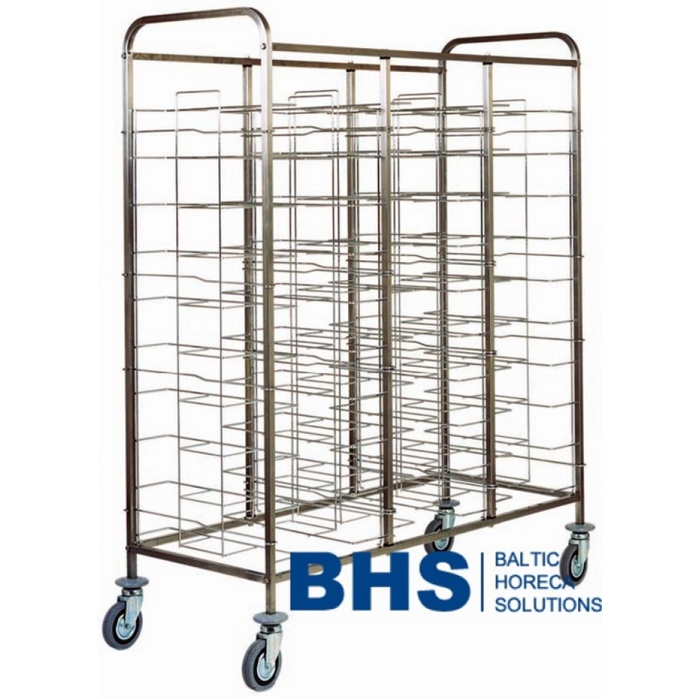30-Tray Universal Canteen Trolley with Side Panels 30-Tray Universal Canteen Trolley with Side Panels