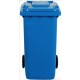 Blue Polyethylene Trash Bin - 120L Blue Polyethylene Trash Bin - 120L