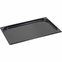 GN1/1 enamel-coated steel container h-40 mm , STANDART