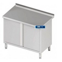 Table with hinged doors 1000