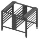 Universal stand for convection oven with guide rails for 12 GN1/1 trays Universal stand for convection oven with guide rails for 12 GN1/1 trays