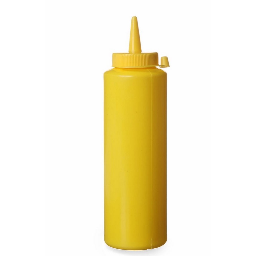 Dispenser for sauces 350 ml, yellow Dispenser for sauces 350 ml, yellow