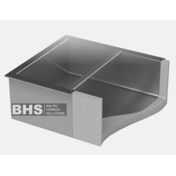 Drop-in cold basin for 1 GN1/1 395 mm