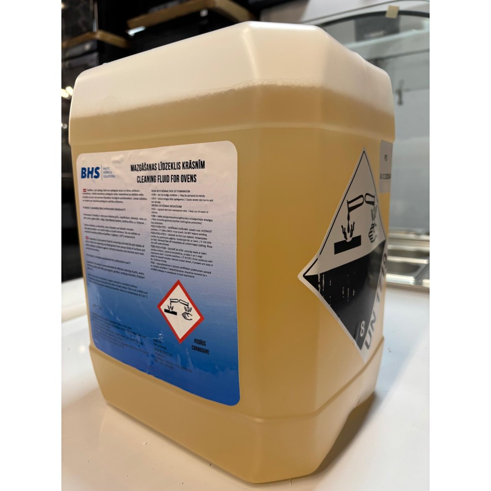 Détergent Alcalin pour Fours à Convection - 10 L Détergent Alcalin pour Fours à Convection - 10 L