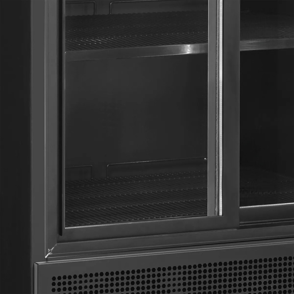 Commercial Display Cooler FSC891H in Black Commercial Display Cooler FSC891H in Black