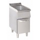 Functional Stainless Steel Kitchen Table with Hinged Access Functional Stainless Steel Kitchen Table with Hinged Access