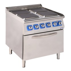 Plaque de cuisson électrique avec four 21,5 kW