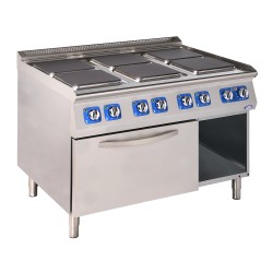 Plaque de cuisson électrique avec four 29,5 kW