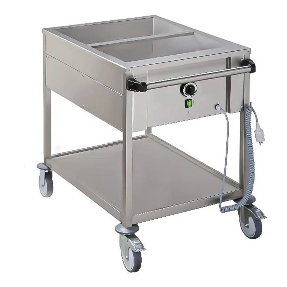 Advanced Heated Cooking Trolley 2xGN 1/1 Advanced Heated Cooking Trolley 2xGN 1/1