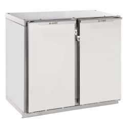 Bar cooler with 2 doors 139L