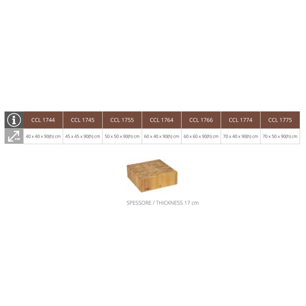 Eco-Friendly Butcher Chopping Block 60x40 cm Eco-Friendly Butcher Chopping Block 60x40 cm