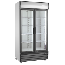 Showcase with hinged doors SD802HE