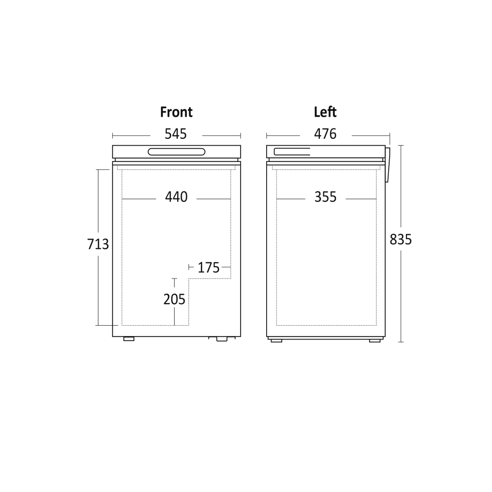 Compact Freezing Solution CF100WD Compact Freezing Solution CF100WD