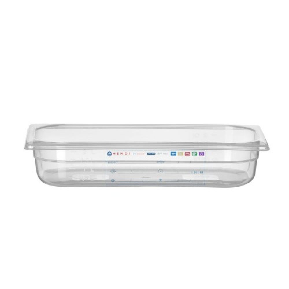 Conteneur alimentaire GN1/3 - Polypropylène 2,5L Conteneur alimentaire GN1/3 - Polypropylène 2,5L