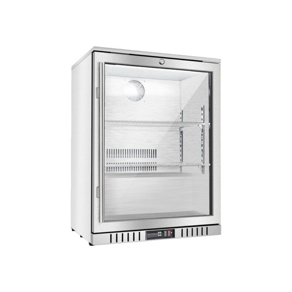 Réfrigérateur de présentation 133L - Modèle en acier Réfrigérateur de présentation 133L - Modèle en acier