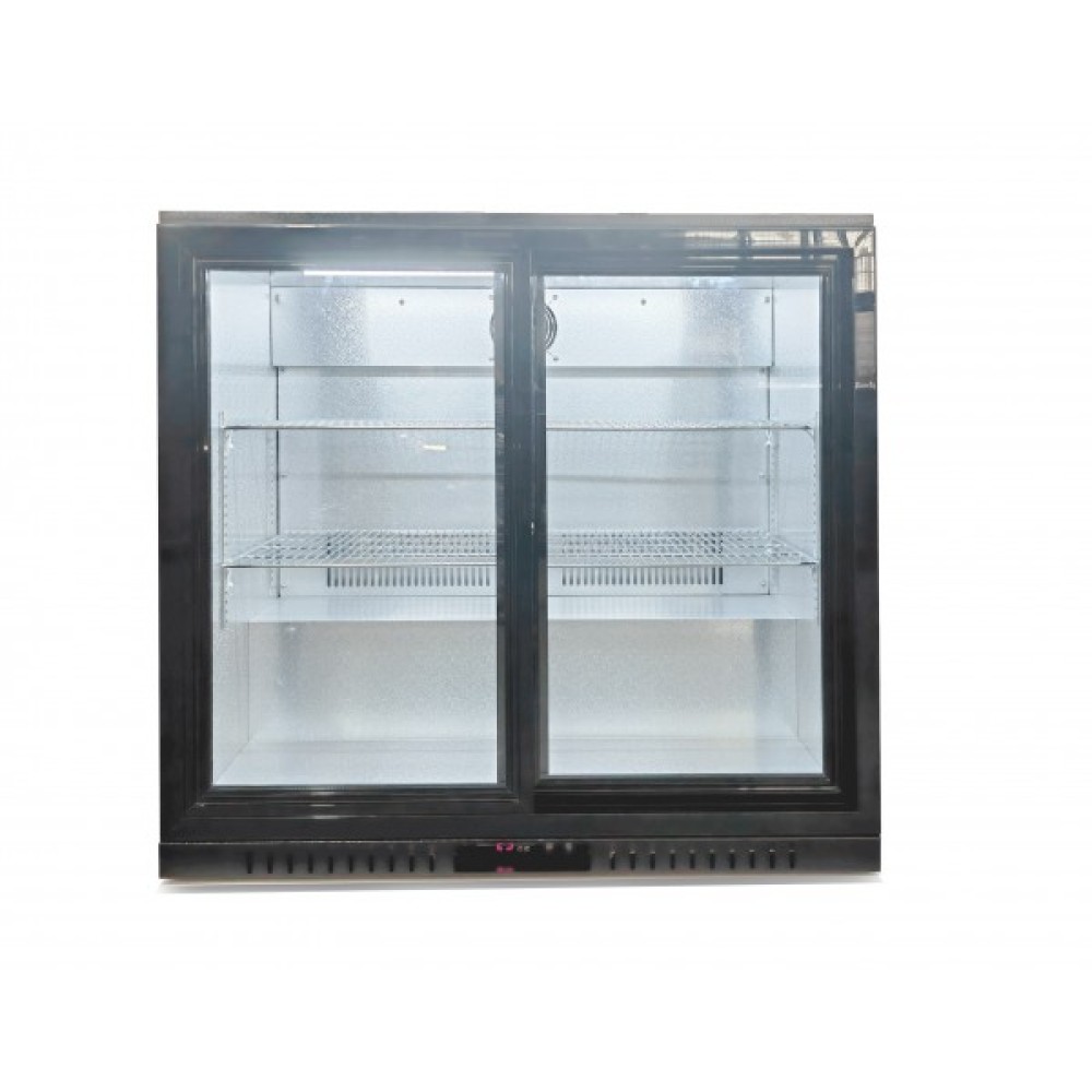 198L Black Bar Display Cooler with Elegant Features 198L Black Bar Display Cooler with Elegant Features