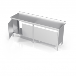 Table with hinged doors 2800